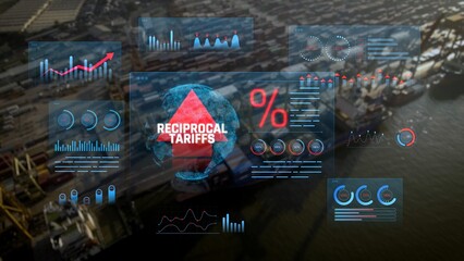 Understanding Reciprocal Tariffs: Impact on Trade and Economy Visualized with Data Graphs and...