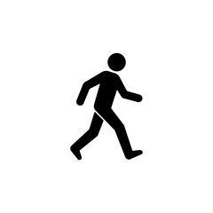 Walk symbol icon design. illustration isolated on white background