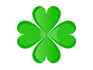 four leaf clover icon vector