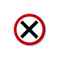 Fototapeta premium no entry sign