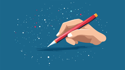 Left Handers Day Lettering Design Illustration