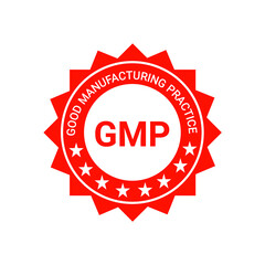 Good Manufacturing Practice GMP Seal Icon