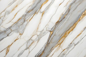 White and gold marble texture background, luxury stone surface, interior design trend