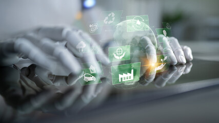 AI artificial intelligence promotes sustAI artificial intelligencenability via eco-smart planning,...