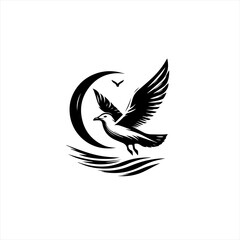 Fototapeta premium Bird illustration