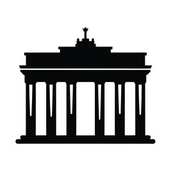 brandenburg-gate-icon-vector-illustration-include-.eps