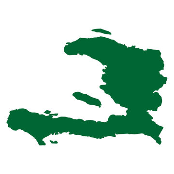 map of Haiti land