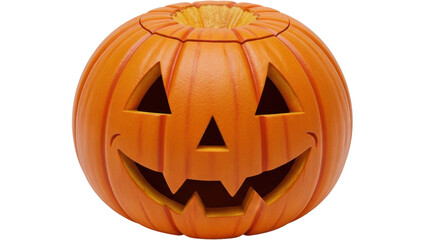 Isolated Halloween Pumpkin