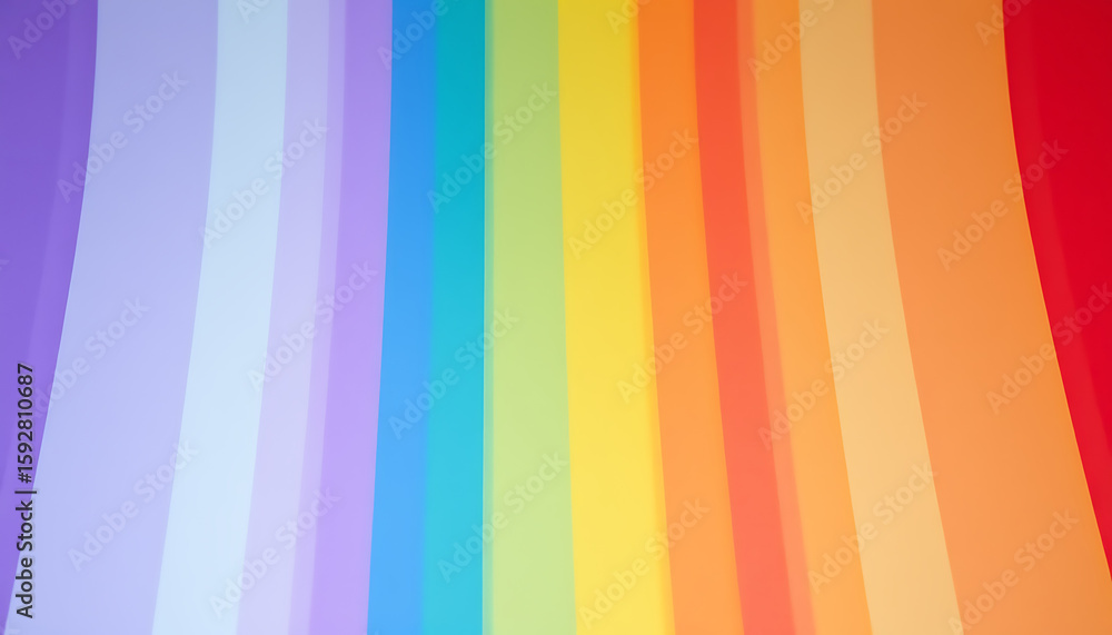 Poster a vibrant display of rainbow hues creates a colorful, artistic gradient background, perfect for addi