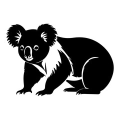 Cute Koala Bear Australian Wildlife Vector Illustration