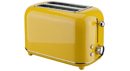 Isolated Yellow Toaster