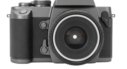 Isolated Vintage Camera