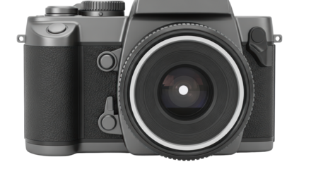 Isolated Vintage Camera