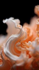 Colorful Liquid Abstract - Dynamic Swirls and Motion
