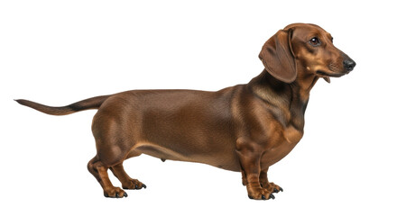 Isolated Miniature Dachshund © Lisa