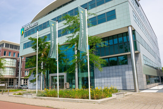 The Hague, Netherlands - July 18, 2025: Private Banking offices of ABN AMRO MeesPierson in the city of The Hague.