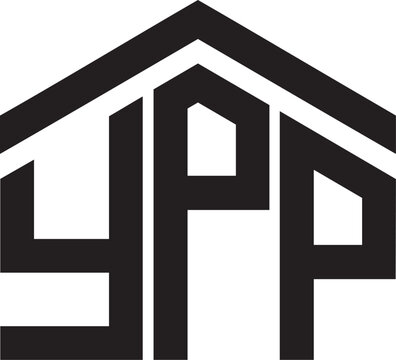 YPP Logo - Modern House Symbol with Letters