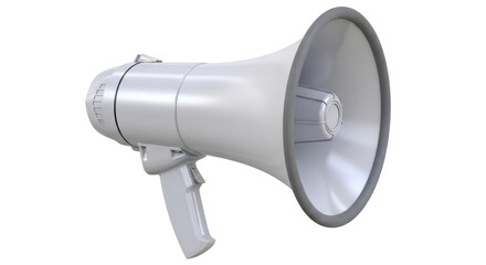 Isolated Megaphone
