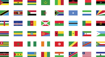Flags of Africa Countries
