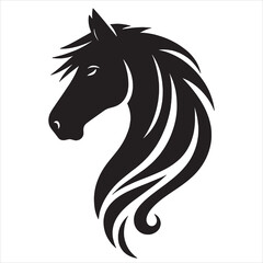 Fototapeta premium Horse Silhouette