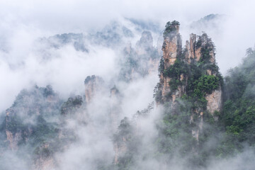 Zhangjiajie National Forest Park, Hunan Province, China