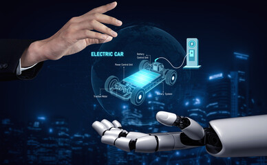 AI supports electric vehicle systems by optimizing powertrain efficiency, battery control, and...