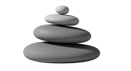 Isolated Stacked Stones