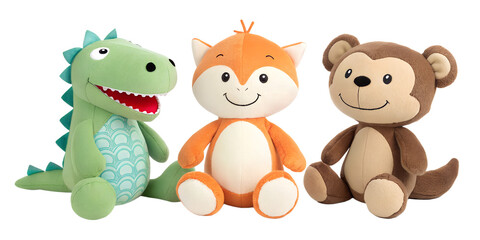 Naklejka premium two teddy bears