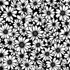 Flat Style Flower Illustration with Transparent Background