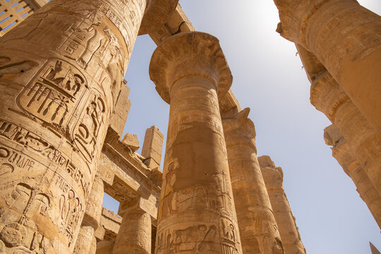 Tempel S&auml;ulen &Auml;gypten