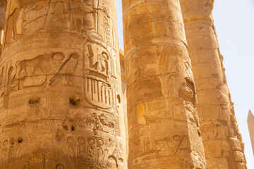 Hieroglyphe Adler Ägypten Tempel