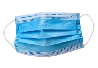 Protective face mask for medical health and safety during pandemic and healthcare situations