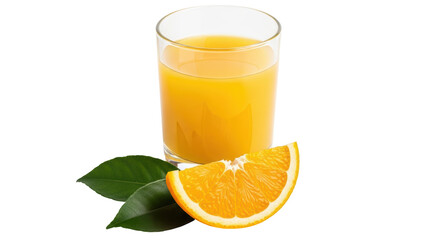 Isolated Orange Juice