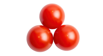 Isolated Cherry Tomatoes