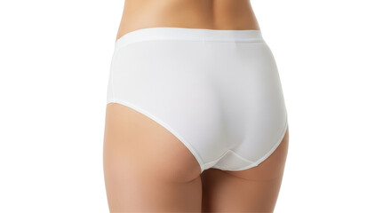Isolated White Panties
