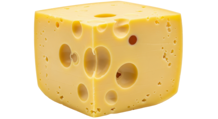 Isolated Swiss Cheese