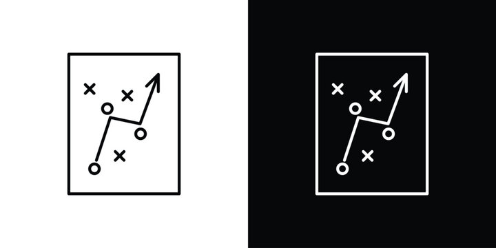 Tactical icon. pictogram. flat vector sign. Vector Eps 10