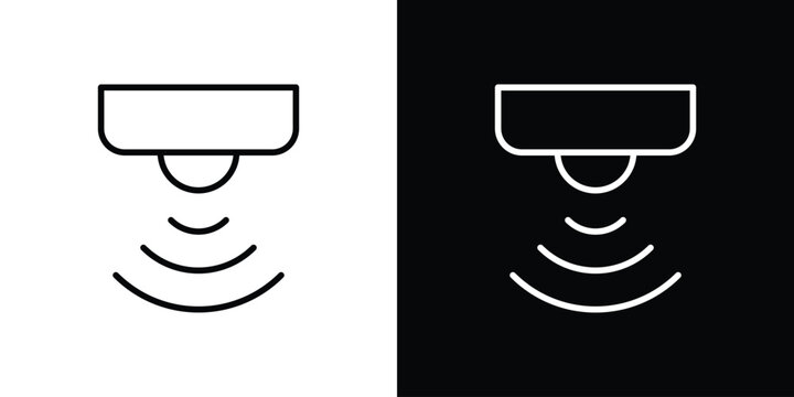 Motion sensor icon. pictogram. flat vector sign. Vector Eps 10