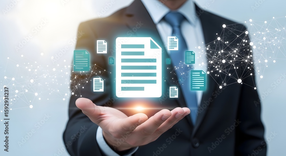 Poster document management system dms software solutions for business process automation needs