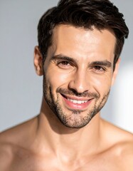 Close-up portrait of a smiling man (6)