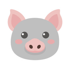 Pig, snout, animal, cute, farm, cartoon, happy, funny, mammal, pink, character, swine, hog, domestic, adorable, cheerful, livestock, agriculture, farm animal, pet, friendly, smiling, sweet, charming, 
