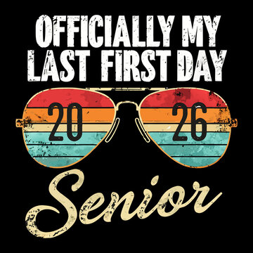 Officially my last first day Senior 2026