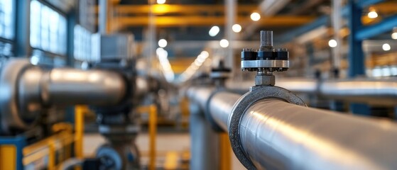 Industrial metal pipes and fittings