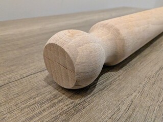 close up of a wooden spoon