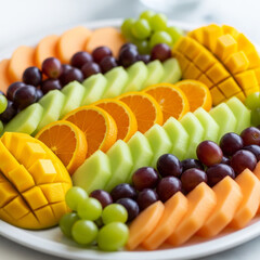 fruit salad in a bowl