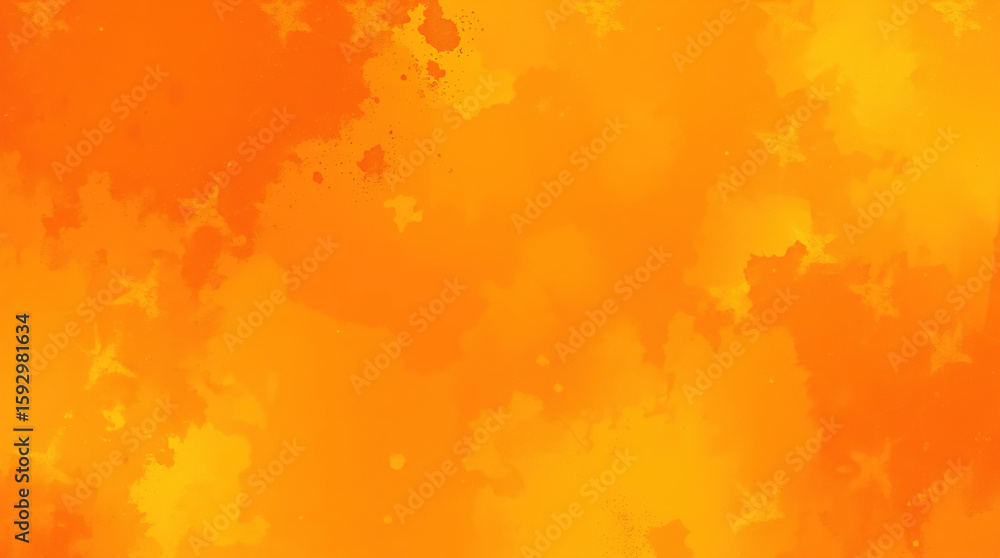 Poster abstract grunge background terracotta color background with orange and lemon shade gradient