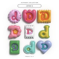 3D ALPHABET