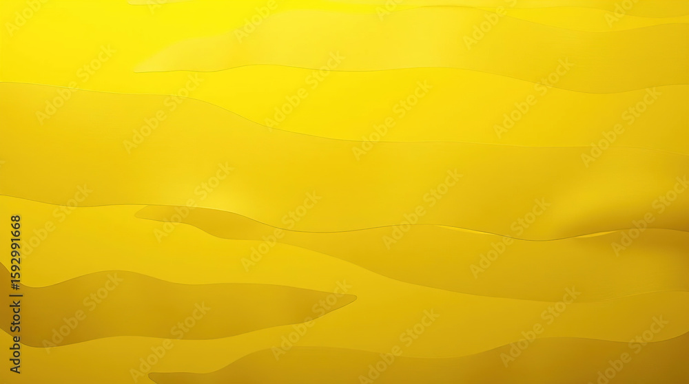 Poster abstract geometric translucent washi patterns, image on an abstract yellow background