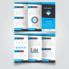 Layout design template for brochures. Corporate business annual report, catalog, magazine, and flyer mockup. Creative, bright, 