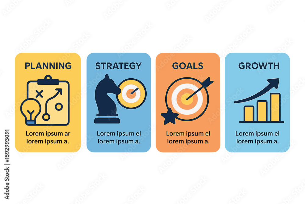 Poster infographic design featuring 7 steps or options, presented in a vector format, suitable for business